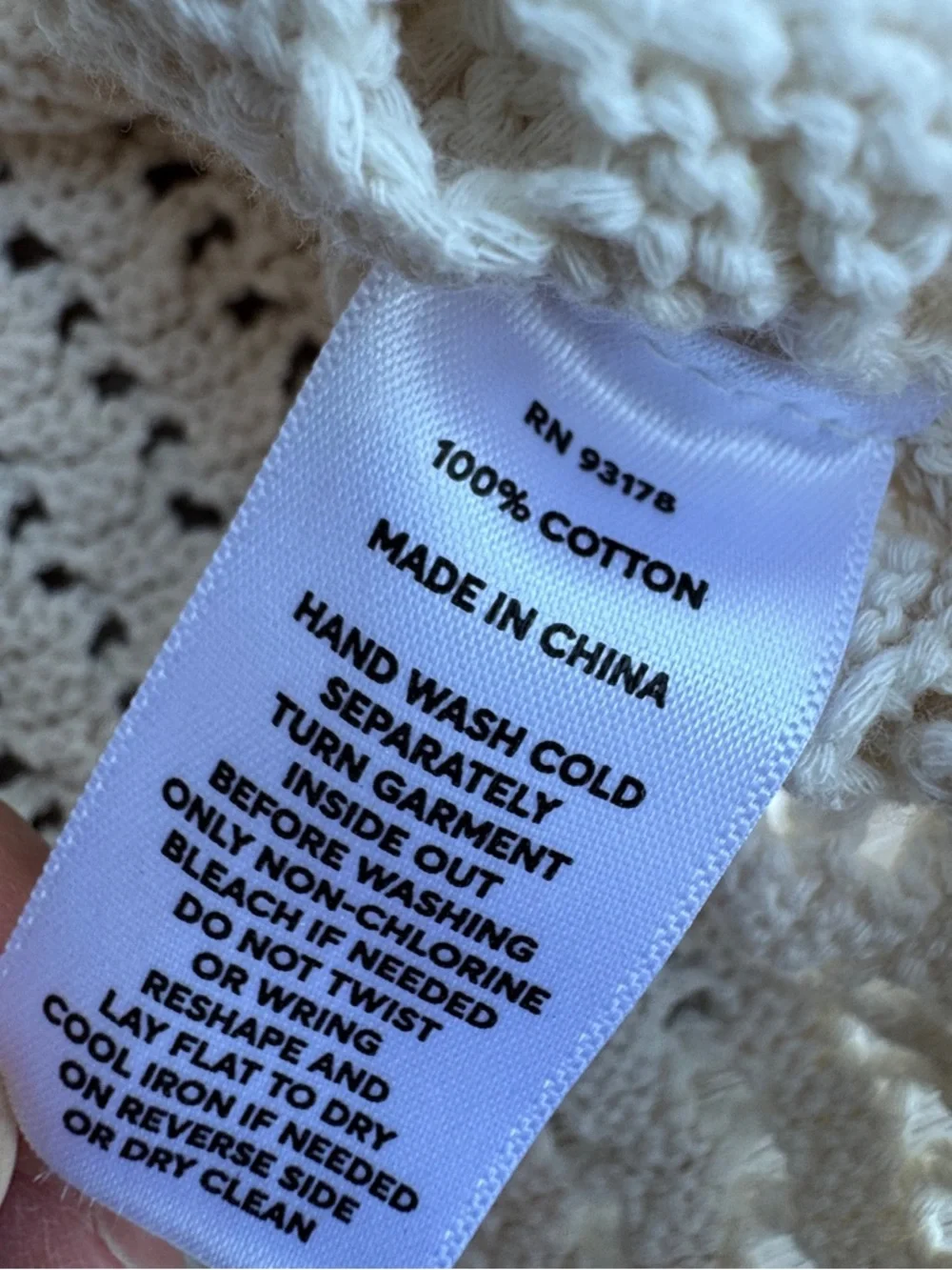 Magaschoni Crochet Knit Crew Neck Sweater sz L - Picture 6 of 7